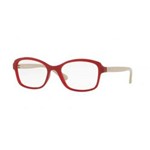 Óculos de Grau Tecnol TN3049 F684 Vermelho Branco Lente Tam 52