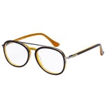 Óculos de Grau Tigor T Tigre Vtt081 C4/48 Preto/caramelo
