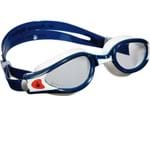 Óculos de Natação Aqua Sphere Kaiman Exo Lente Transparente Masculino Azul/Branco