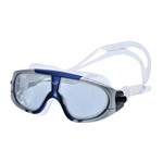 Óculos de Natação Hammerhead Extreme Triathlon / Fumê-Azul-Prata