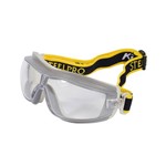 Óculos de Proteção Ampla Visão K2 Lente Incolor com Tratamento AR e AE Vicsa