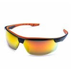 Óculos de Proteção Esportivo Steelflex Neon Espelhado Corrida Ciclismo Motocross Trilha Bike Skate Futvoley