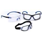 Óculos de Segurança Kit Solus 1000 Transparente 3M