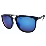 Óculos de Sol Lente UVA Classico Espelhado Original Azul