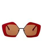 Óculos de Sol Marni 603S Vermelho Tamanho 54