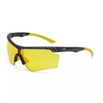 Óculos de Sol Mormaii Athlon V / Preto Carbono Brilho-Amarelo Transparente