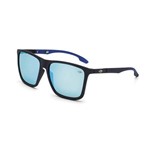 Óculos de Sol Mormaii Hawaii Fosco / Preto-Azul-Espelhado