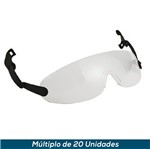 Óculos 3M V6 Transparente para Capacete H700