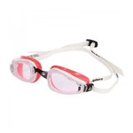 Óculos Natação K180 Lady Transparente MP Aqua Sphere - Branco/Rosa