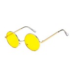 Óculos Noturno Estilo John Lennon com Lentes Amarelas