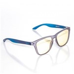 Óculos para Gamer Titans Sierra Cinza e Azul Lentes Amarelas