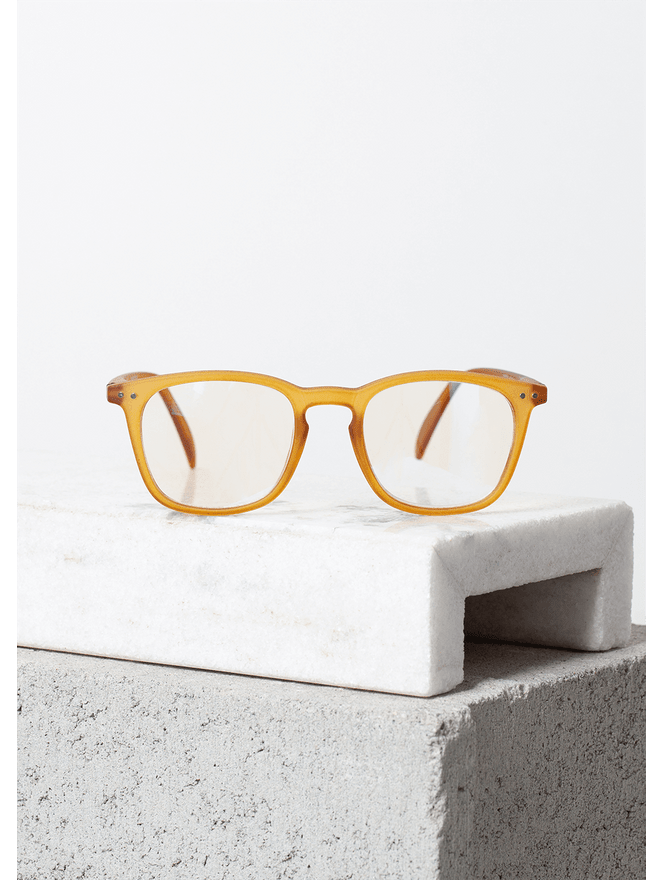 Óculos para Leitura Screen Quadrada Yellow Orcher Amarela +0