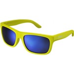 Óculos Shimano CE S 23 X Amarelo Fosco e Lentes Espelhadas