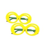 Óculos Zoião Amarelo e Verde - Pacote com 6 Unidades