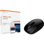 Office 365 Home 2019 6 Licenças + Mouse Wireless 1850 Preto - Microsoft