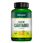 Óleo de Cártamo com Vitamina e Encapsulado Natuvegetal 1000 Mg 120 Cápsulas