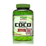Óleo de Coco 60 Cápsulas Extra Virgem - Village Nutrition