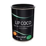 Óleo de Coco Lip Coco - Tiaraju - 60 Cápsulas de 1000mg