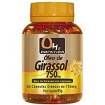 Óleo de Girassol 750mg - 60 Softgels - OH2 Nutrition
