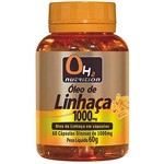 Óleo de Linhaça 1000mg - 60 Softgels - OH2 Nutrition
