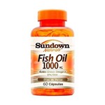 Óleo de Peixe Ômega 3 em Cápsulas Fish Oil 1000mg - Sundown Vitaminas - 60 Cápsulas