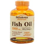 Óleo de Peixe Ômega - Sundown Naturals Fish Oil -- 1000 Mg - 200 Softgels