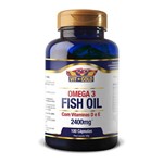 Omega 3 (Fish Oil) Vitamina D e 2.400mg - 100 Cápsulas