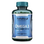 Omega 3 - Oleo Peixe 1000mg 120 Cápsulas 360dha 540epa Fortvitta
