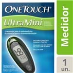 One Touch Ultra Mini Kit Monitor de Glicemia Verde com 1 Aparelho + 1 Lancetador + 10 Tiras Teste