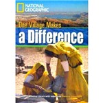 One Village Makes a Difference - Footprint Reading Library - British English - Level 3 - Book