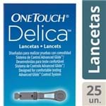 Onetouch Delica com 25 Lancetas