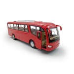 Ônibus Coach Escala 1:64 Vermelho