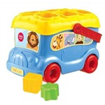 Ônibus Encaixe Azulul e Amarelorelo - Baby Fun - Bf09 - Playcis