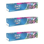 Oral B Kids Minnie Creme Dental Infantil 50g (kit C/03)