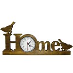 Ornamento Relogio Concept - Modelo Home (Bird) - ME Criative - 20x40cm