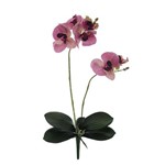 Orquídea Artificial Phalaenopsis Real Toque 50 Cm - Flor