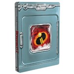 Os Incríveis 2 Steelbook - Blu Ray 3d Infantil