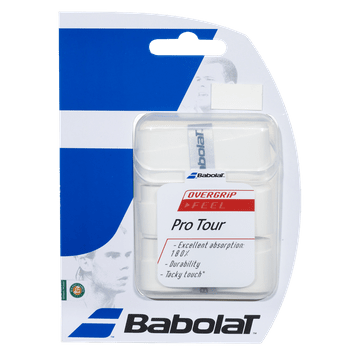 Overgrip Babolat Pro Tour X3 Branco