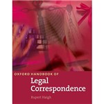 Oxford Handbook Of Leal Correspondence