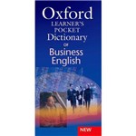 Oxford Learner´S Pocket Dictionary Of Business English