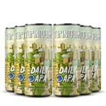 Pack 6 Cerveja Artesanal Tupiniquim Daily APA LATA - 355ml