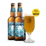 Pack 2 Cervejas Pratinha Birudô Witbier 500ml + Taça GRÁTIS