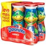 Pack Iogurte para Beber Sabor Morango Danoninho 600g