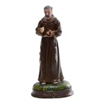 Padre Pio 15cm em Resina