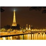 Painel Fotografico Noite de Ouro em Paris Importado Komar