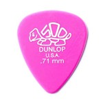 Palheta Dunlop Delrin 500 0,71mm - Rosa
