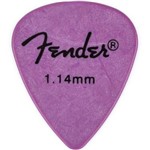 Palheta Fender Rock-on Touring 1.14mm Grossa - Roxa