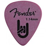 Palheta Fender Rock-On Touring 1.14mm Roxa