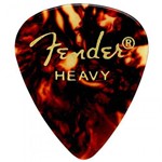 Palheta Fender Shell Tortoise Heavy