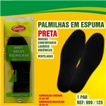 Palmilha Espuma para Ajuste do Calçado Qualypé Soft Solespreto 33